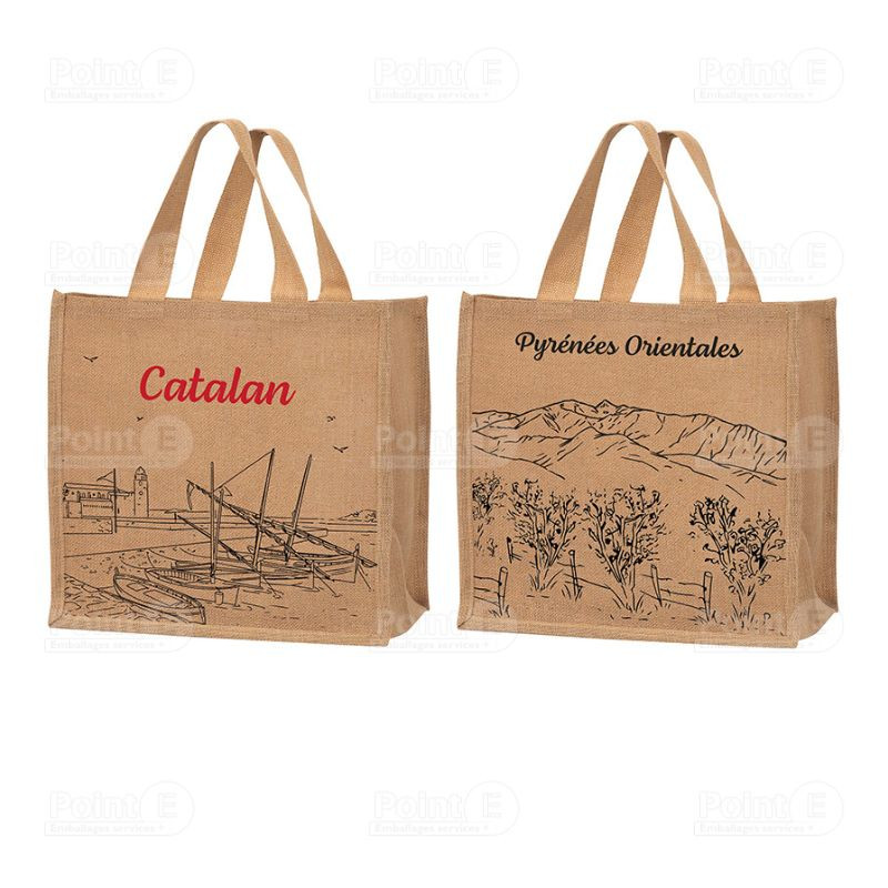 Cabas jute "Catalan" Cabas jute "Catalan"