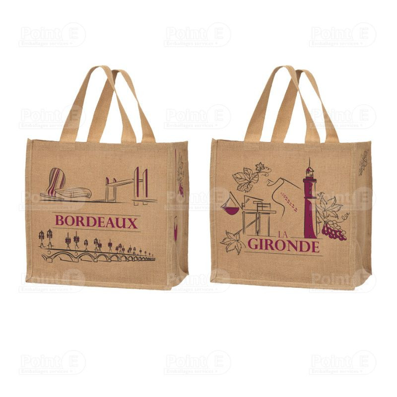 Cabas jute "Gironde" Cabas jute "Gironde"