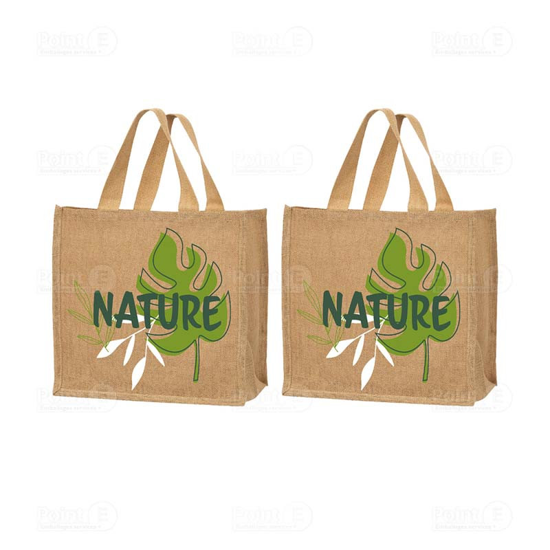 Cabas jute "Nature" Cabas jute "Nature"