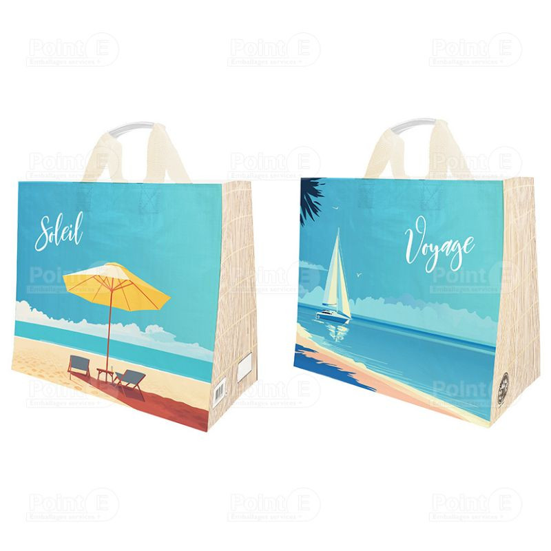 Sacs cabas "Voyage au soleil"